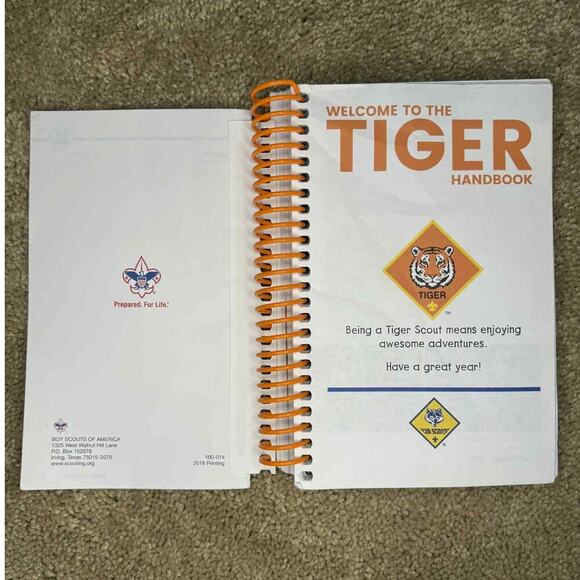 Boy Scouts of America: Welcome to the Tiger Scout Handbook - Picture 1 of 6